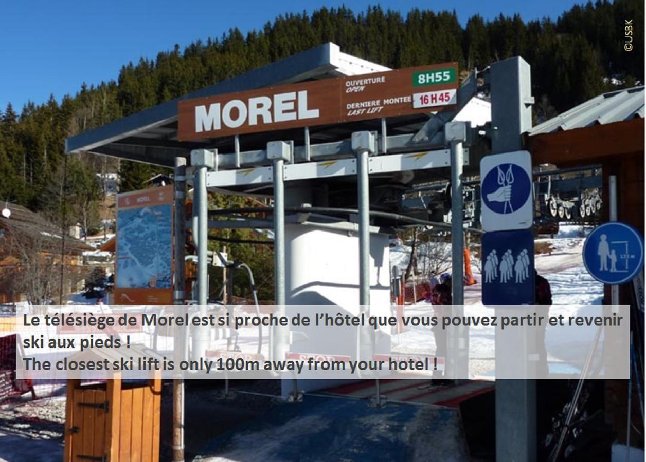 Hotel Le Chamois D'Or, Ussim Vacances Méribel Eksteriør billede